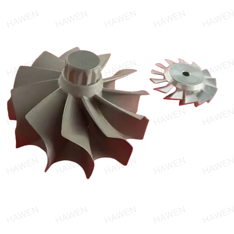 Impeller faoi shrouded